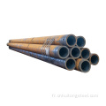 API 5L Grade B SCH40 Pipe d'acier transparent